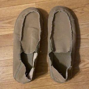 Tan Rocket Dog loafers size 13